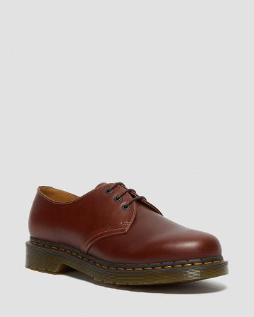 Zapatos Oxford Dr Martens 1461 Men's Abruzzo Cuero Hombre Marrom Negros | MX 216TCE